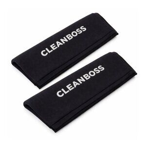 Clean Boss Anti Microbial Recovery Sleeves Hot Cold Therapy Wrap 2 Pack Black